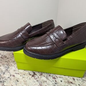 Brown Leather Loafers